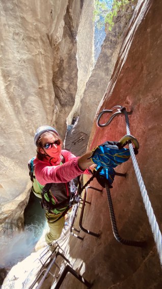 Via ferrata de Foresto en Italie